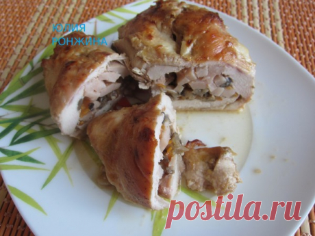 Фаршированное куриное филе. - Быстро и вкусно - Группы Мой Мир