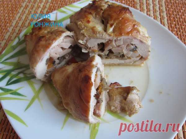 Фаршированное куриное филе. - Быстро и вкусно - Группы Мой Мир