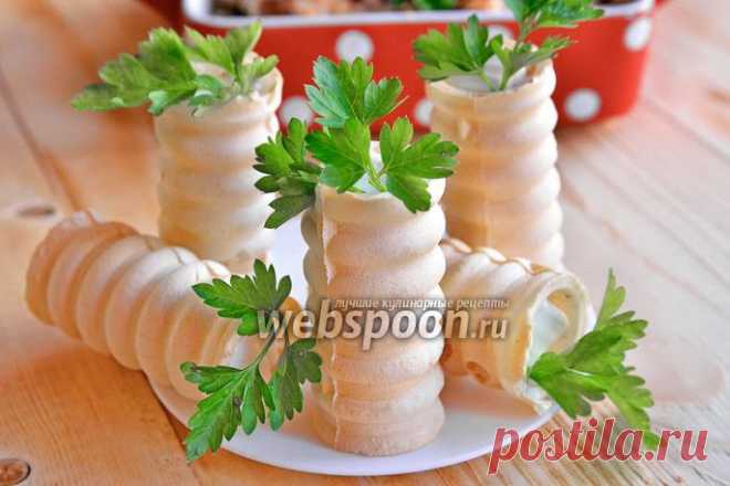Сырная закуска с курицей и зеленью рецепт с фото, как приготовить на Webspoon.ru