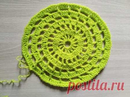 Вяжем летний ажурный берет крючком » «Хомяк55» - всё о вязании спицами и крючком