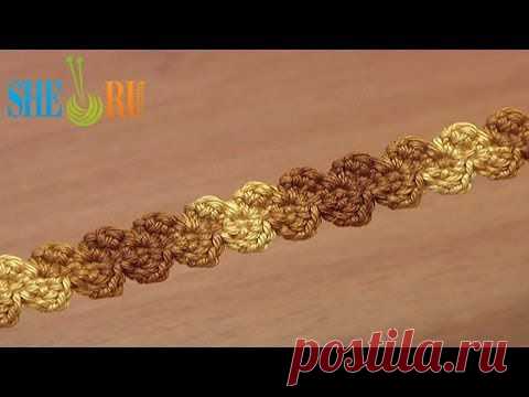 Кайма крючком - видео мк.
