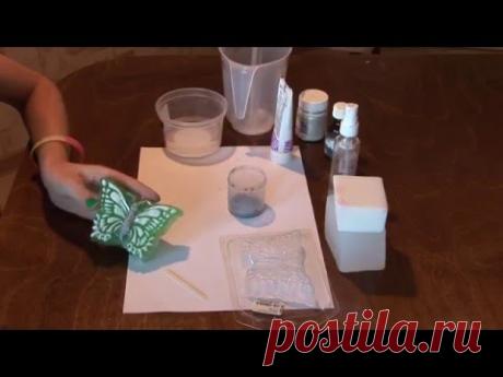 Мыловарение: мыло-бабочка своими руками.