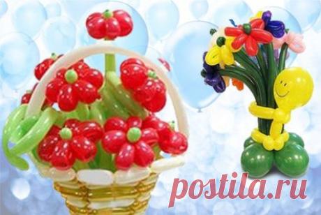 Букеты, фигурки из воздушных шариков со скидкой 60% от бутика праздничного настроения «Нарцисс»