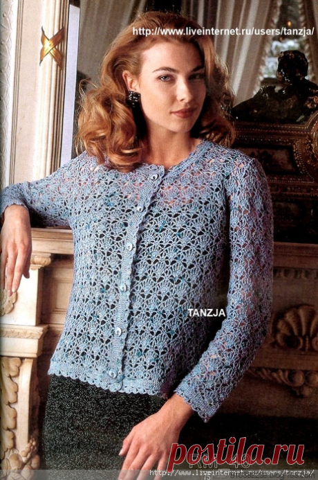 Irish crochet &: CROCHET JACKET
