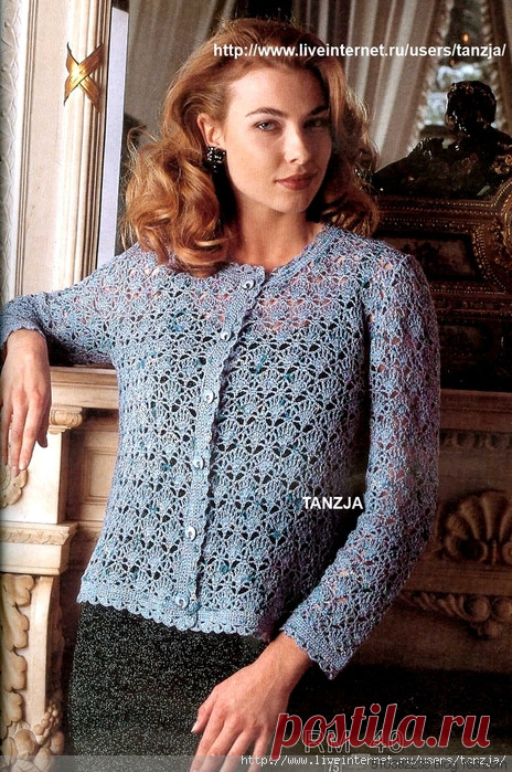 Irish crochet &: CROCHET JACKET