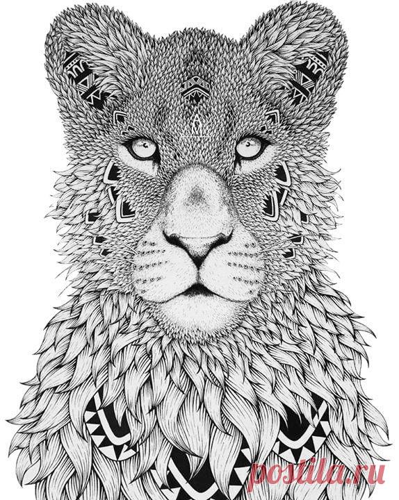 Зентангл (zentangle) - арт~картинки для творчества.