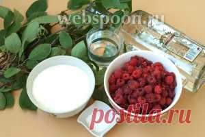 Ликёр из малины с вишневыми ветками рецепт с фото, как приготовить на Webspoon.ru
