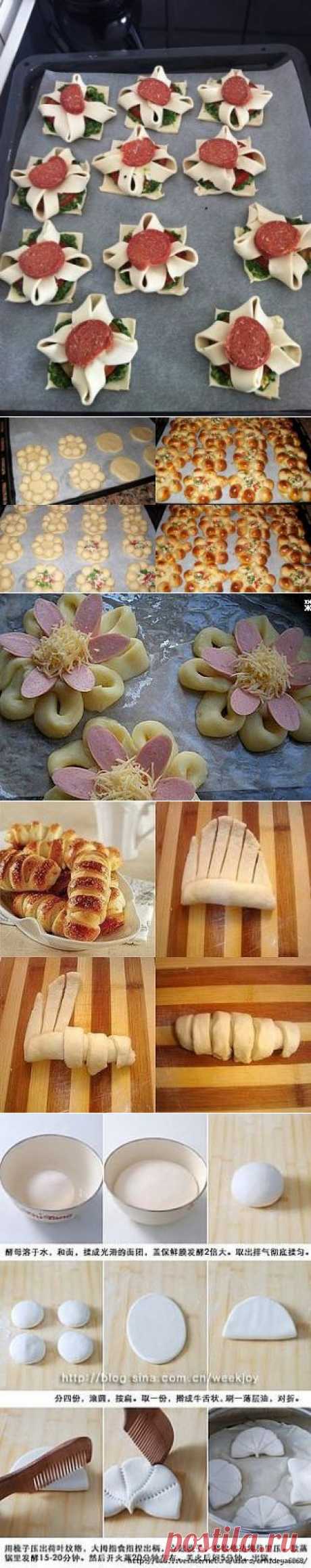 Подборка картинок по технике красивой выпечки | Четыре вкуса