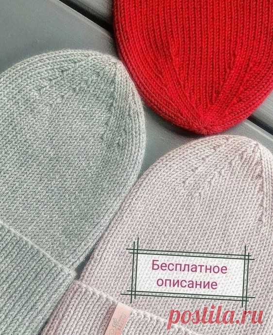 Шапочка с красивой макушкой