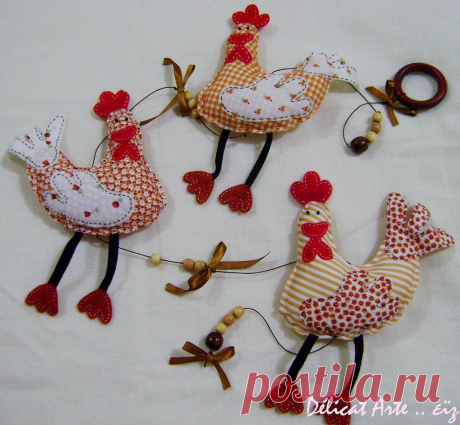 Móbile de Galinhas .. εїз | Flickr - Photo Sharing!