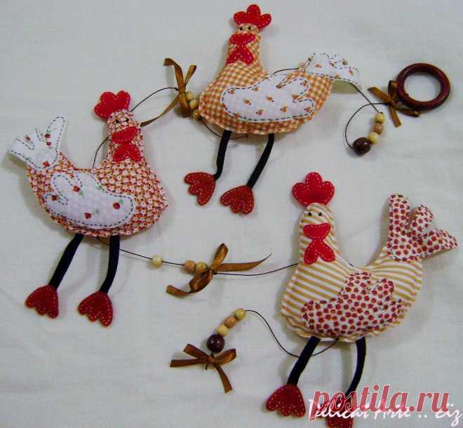 Móbile de Galinhas .. εїз | Flickr - Photo Sharing!