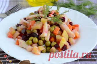 ВИНЕГРЕТ С КАЛЬМАРОМ