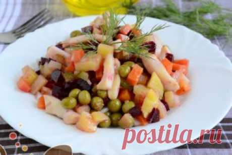ВИНЕГРЕТ С КАЛЬМАРОМ