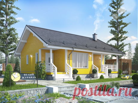 Каркасный дом 9х11 площадью 96 кв метров (Проект К-122) Каркасный дом с мансардой, площадью 96 квадратных метров. По финской каркасной технологии.