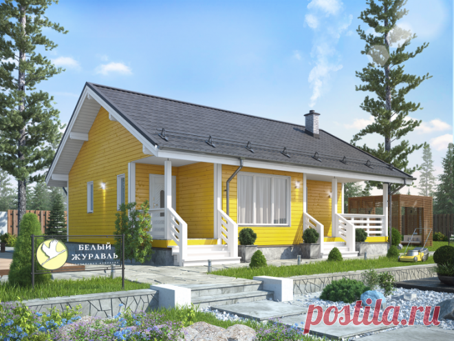 Каркасный дом 9х11 площадью 96 кв метров (Проект К-122) Каркасный дом с мансардой, площадью 96 квадратных метров. По финской каркасной технологии.