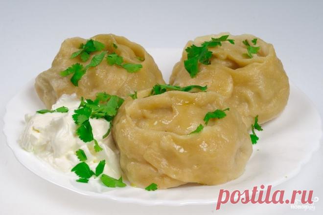 Манты в мультиварке - пошаговый кулинарный рецепт на Повар.ру