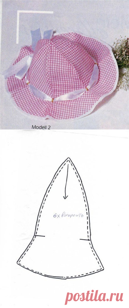 Шьем летние панамки для малышек. Выкройки (Шитье и крой) | Журнал Вдохновение Рукодельницы