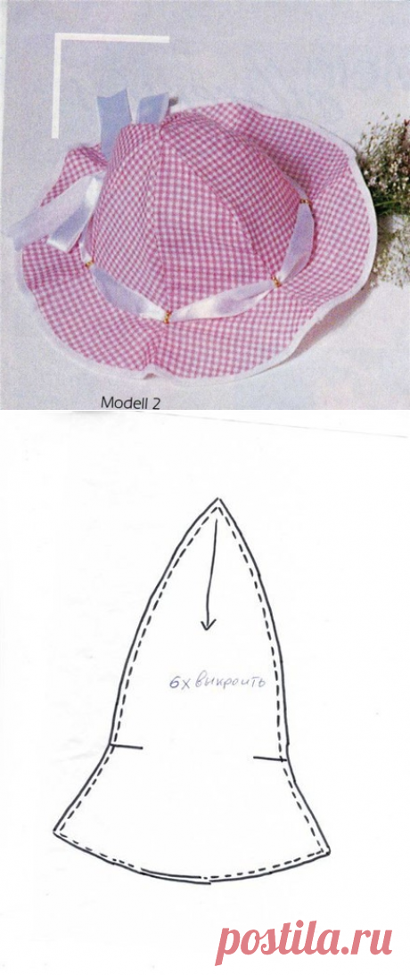 Шьем летние панамки для малышек. Выкройки (Шитье и крой) | Журнал Вдохновение Рукодельницы
