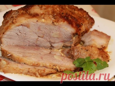 Буженина из свинины по-домашнему. Очень вкусная,нежная  и сочная!