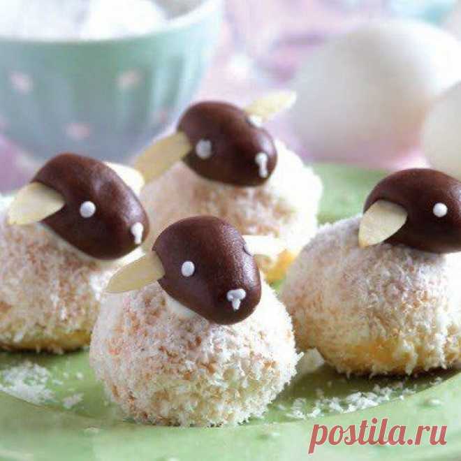 Заварные пирожные “Овечки” | Самые вкусные кулинарные рецепты