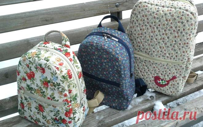 Понравился бы вам подарок в виде рюкзачка? Ирина шьёт их своим девчонкам. Мастер-класс, шейте тоже | Подушкины секреты | Яндекс Дзен