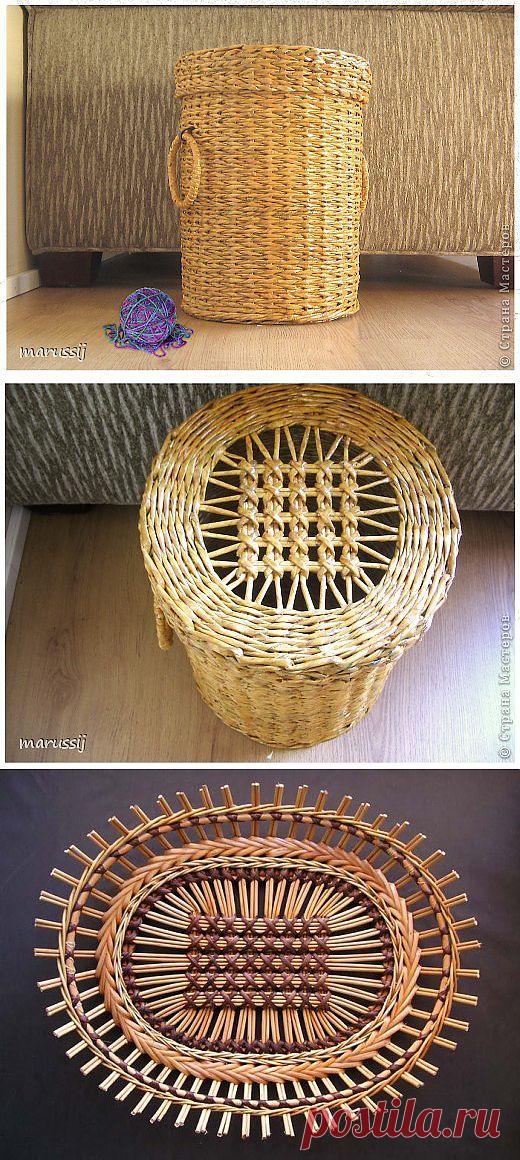 Плетение из газет | Страна Мастеров