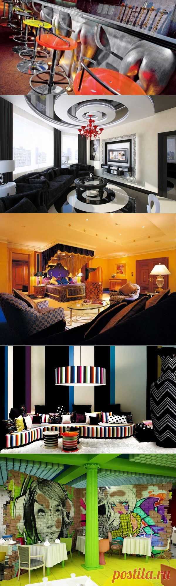 Кафе Алиби | Стиль китч в интерьере