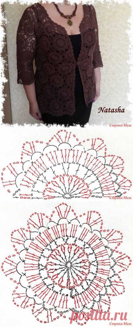 . Кофейный аромат или моя новая работа к дню Учителя. - Все в ажуре... (вязание крючком) - Страна Мам