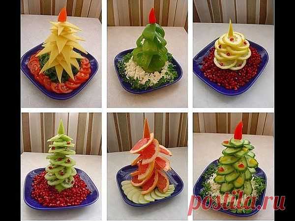Красиво украсить стол фруктами нам поможет шедевр красок и вкуса!