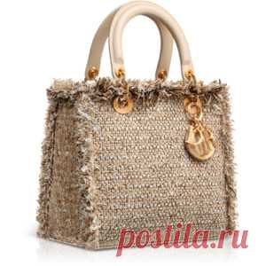 LADY DIOR Foulard-coloured leather 'Lady Dior' bag with leop... - Polyvore