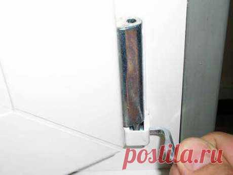 Регулировка пластиковых окон своими руками