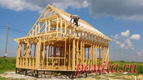 Быстровозводимые каркасные дома: технология и особенности вчера и сегодня