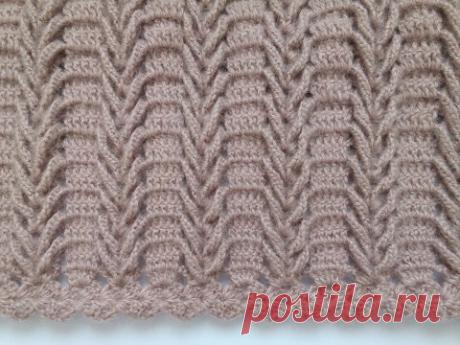 Tığ İşi Başak Modeli Yelek Başlama Şekli (örgü modelleri)