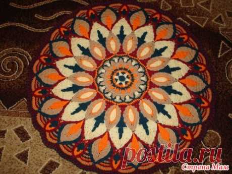 Совместное вязание коврика &quot;Георгин&quot; - Хенд-Мейд | HANDMADE - Страна Мам