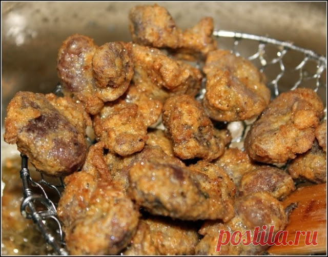 7 рецептов приготовления вкуснейших куриных желудков. Очень дешево и очень вкусно!!! - 1000