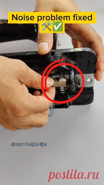 Sewing machine repairing 🛠️ sound problem fixed ✅ #sewingmachine #sewingmachinerepair #shorts
