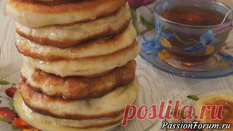 Пышки со сметаной. Необыкновенно вкусные