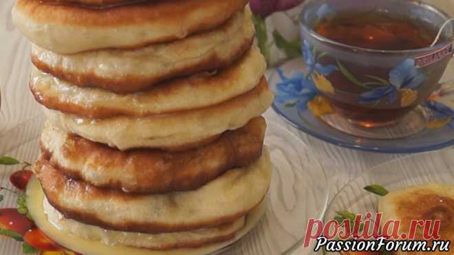 Пышки со сметаной. Необыкновенно вкусные