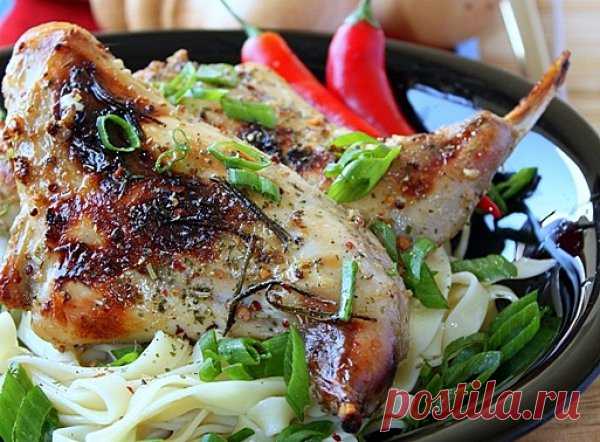Запеченный кролик с розмарином