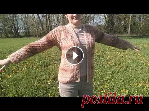 Самый простой бомбер спицами.,,Карамельное пралине,, Самый простой бомбер спицами.,,Карамельное пралине,,...