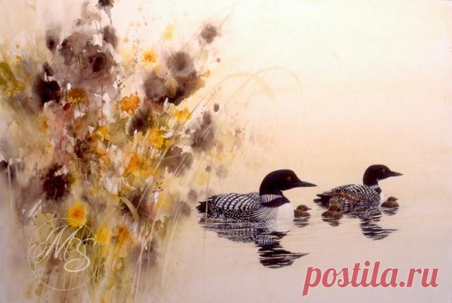 Дом родной для них - природа... Американский художник Morten E. Solberg