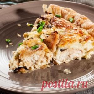 Лёгкий куриный пирог — запеканка. Отличный диетический и очень легкий, а главное вкусный пирог с куриной грудкой - МирТесен