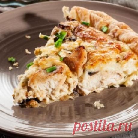 Лёгкий куриный пирог — запеканка. Отличный диетический и очень легкий, а главное вкусный пирог с куриной грудкой - МирТесен