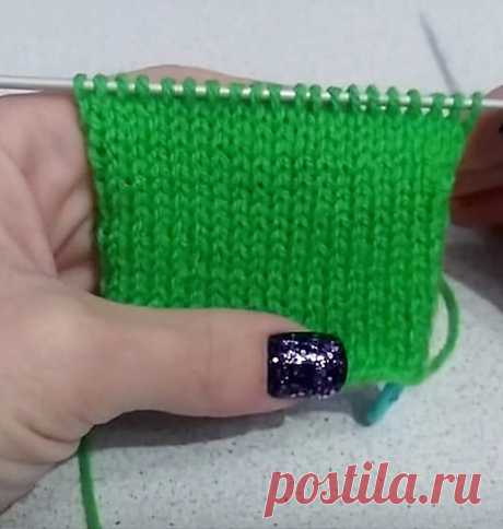 Чулочная вязка спицами - Вязание крючком и спицами Чулочная вязка спицами