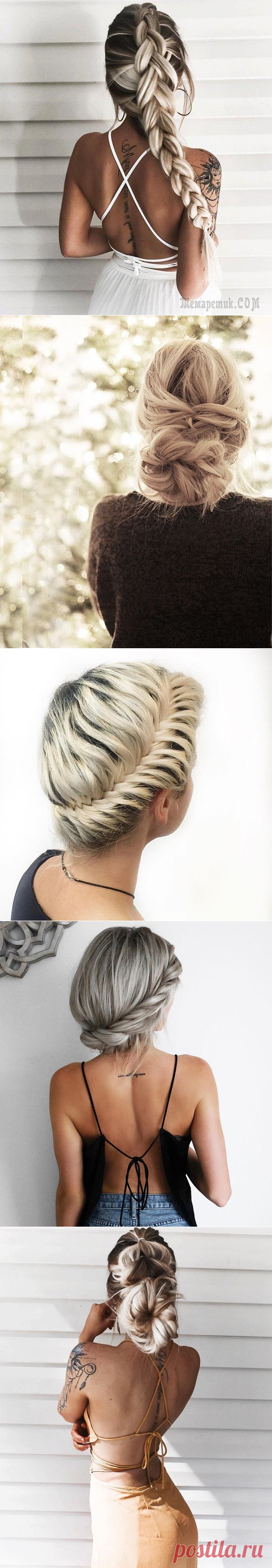 Прически с косами: 36 новых имиджей