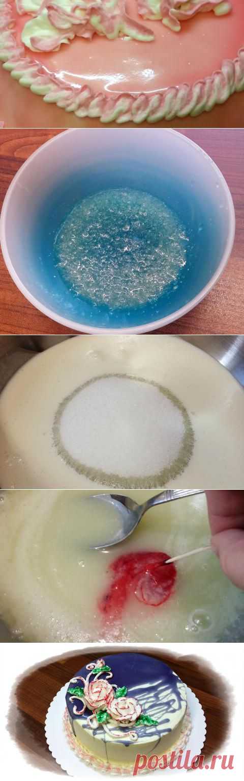 Зеркальная глазурь для тортов или Мои похвастушки | 4vkusa.ru