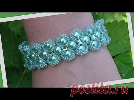 Lady Luck Bracelet Beading Tutorial by HoneyBeads (Photo tutorial) - YouTube