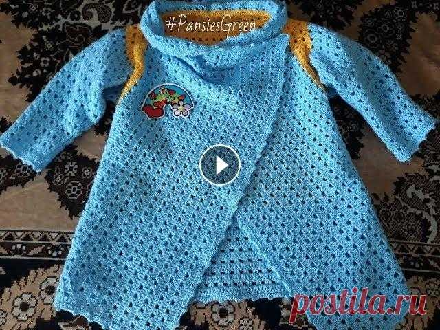 Квадратный кардиган крючком детям и взрослым | Мотив крючком | 1 ч Присылайте свои работы по моим урокам. Задавайте вопросы. Пишите свои предложения и идеи. Мой ИНСТАГРАМ Группа ВК Размерная таблица для вязания...