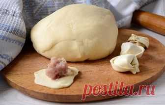 Тесто для пельменей с молоком: пошаговый  рецепт  с фото, список продуктов,  калорийность, БЖУ