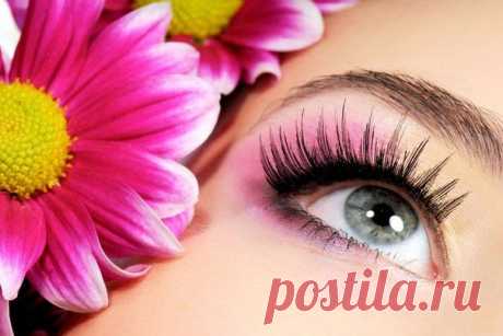 Три самых действенных рецепта для густых ресниц..